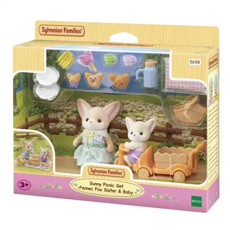 Sylvanian Families - Le set de pique-nique des frères et sœurs Fennec - EPO-5698 - Epoch - Sylvanian Families - Le Nuage de C...