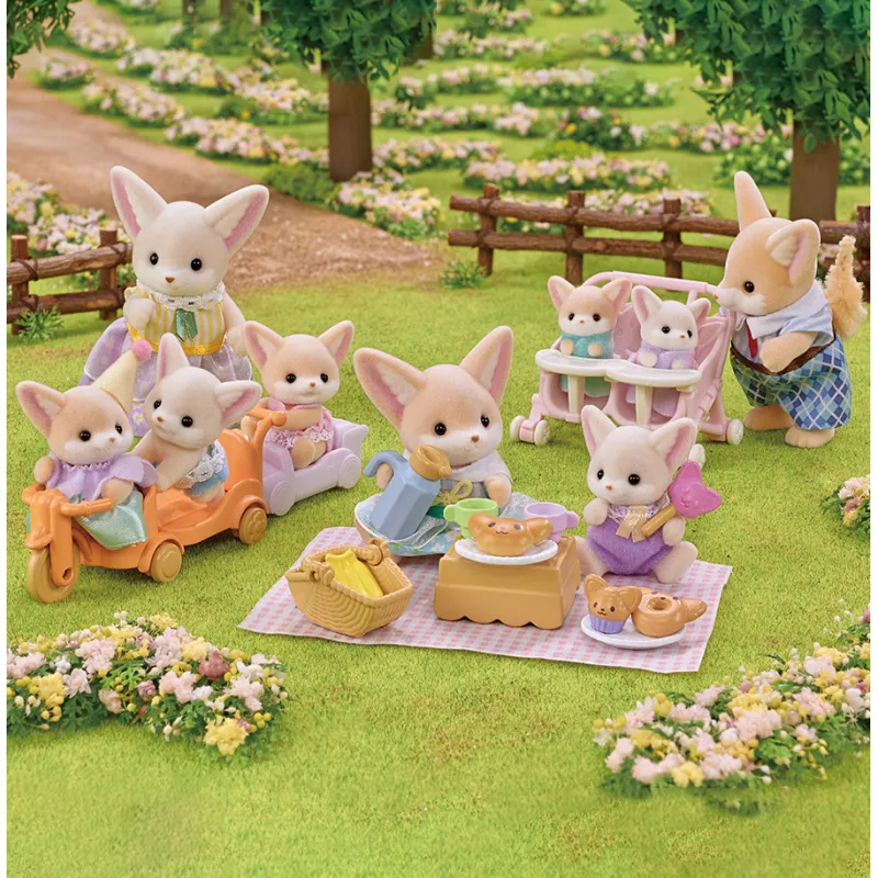 Sylvanian Families - Le set de pique-nique des frères et sœurs Fennec - EPO-5698 - Epoch - Sylvanian Families - Le Nuage de C...