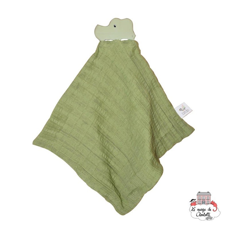 My First Tikiri Safari - Crocodile - TIK-5065101 - Tikiri - Baby Comforter - Le Nuage de Charlotte