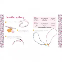 Mes bijoux d'amitié en liberty - AUZ-9791039523332 - Editions Auzou - Kit bijoux - Le Nuage de Charlotte