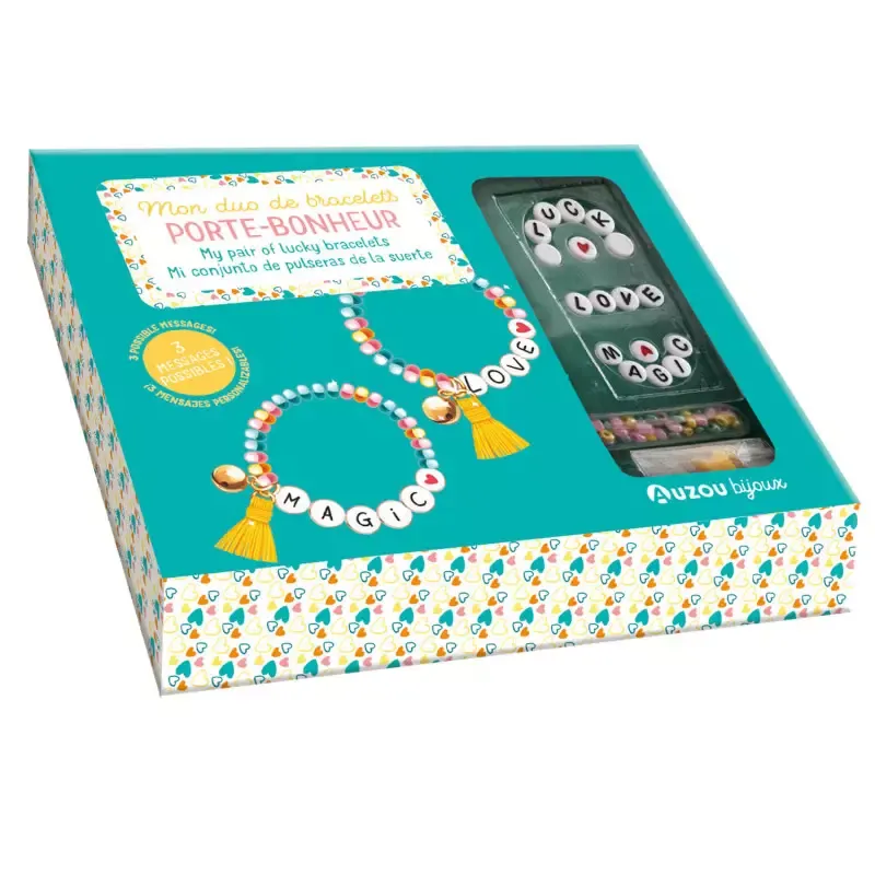 My pair of lucky bracelets - AUZ-9791039506304 - Editions Auzou - Jewelry kit - Le Nuage de Charlotte