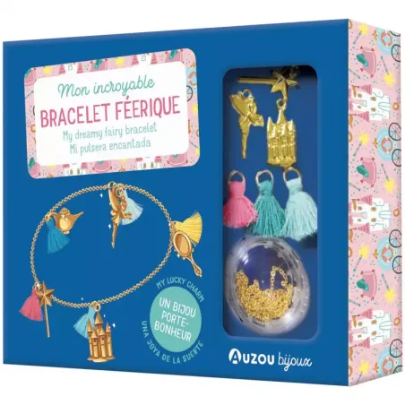 My dreamy fairy bracelet - AUZ-9791039507011 - Editions Auzou - Jewelry kit - Le Nuage de Charlotte