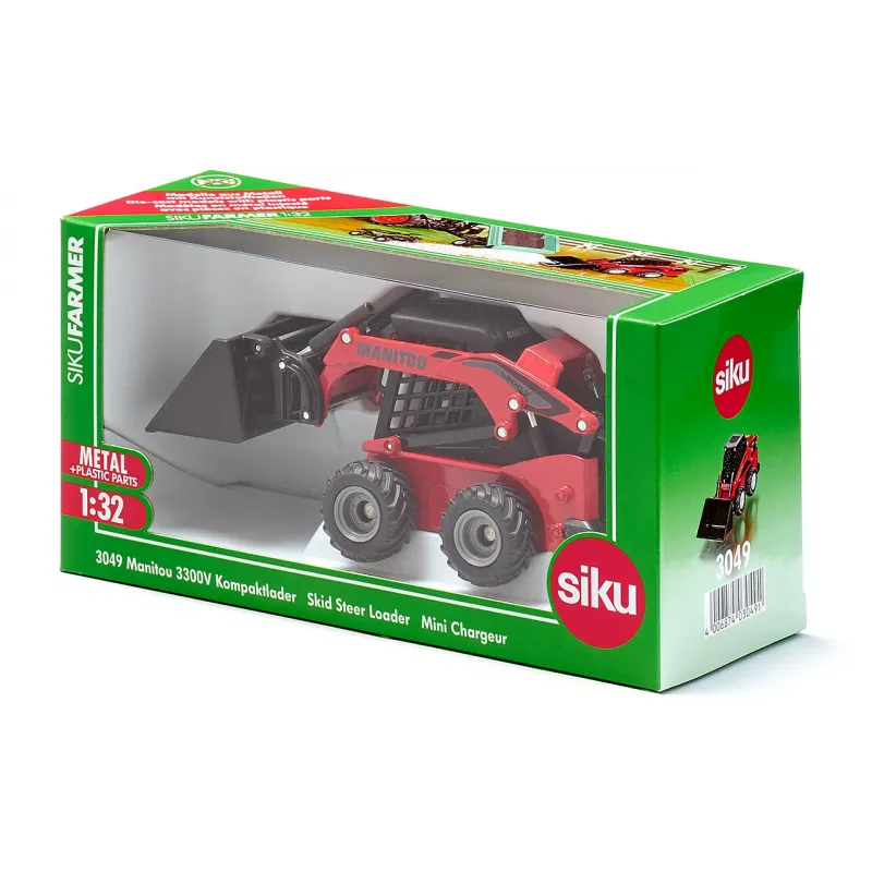 Siku - Manitou 3300V Skid Steer Loader [1:32] - SIK-3049 - Siku - Cars, Trucks, etc. - Le Nuage de Charlotte