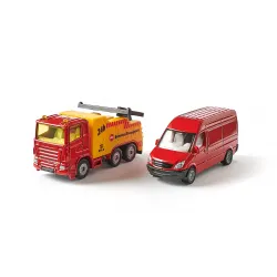 Breakdown truck with van - SIK-1667 - Siku - Cars, Trucks, etc. - Le Nuage de Charlotte