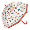 Parapluie Sous la pluie (medium) - DJE-DD04809 - Djeco - Parapluies - Le Nuage de Charlotte