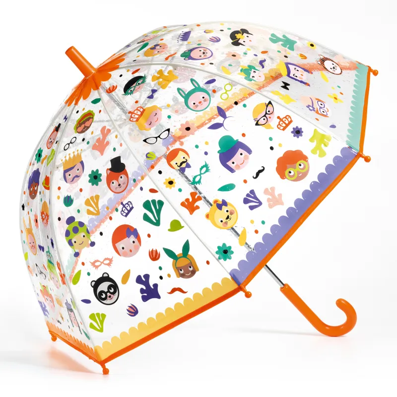 Parapluie Faces (medium) - DJE-DD04709 - DJECO - Parapluies - Le Nuage de Charlotte