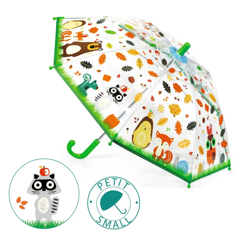 Forest Friends Umbrella (small) - DJE-DD04725 - DJECO - Umbrella - Le Nuage de Charlotte