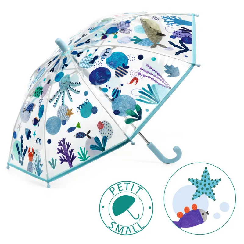 Parapluie Mer (small) - DJE-DD04727 - DJECO - Parapluies - Le Nuage de Charlotte