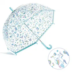 Parapluie Licornes (medium) - DJE-DD04708 - DJECO - Parapluies - Le Nuage de Charlotte