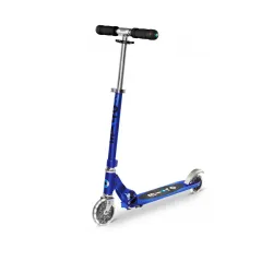 Trottinette Micro Sprite LED - Bleu Saphir - MICR-SA0231 - Micro Mobility - Trottinettes, Didicar - Le Nuage de Charlotte