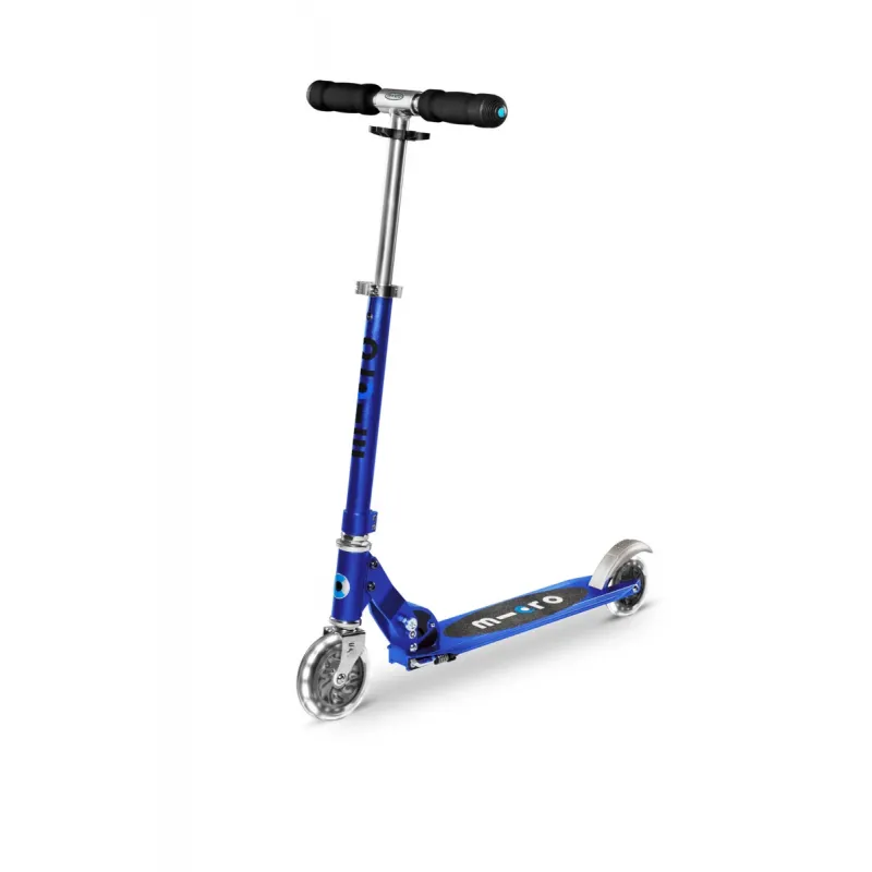 Trottinette Micro Sprite LED - Bleu Saphir - MICR-SA0231 - Micro Mobility - Trottinettes, Didicar - Le Nuage de Charlotte