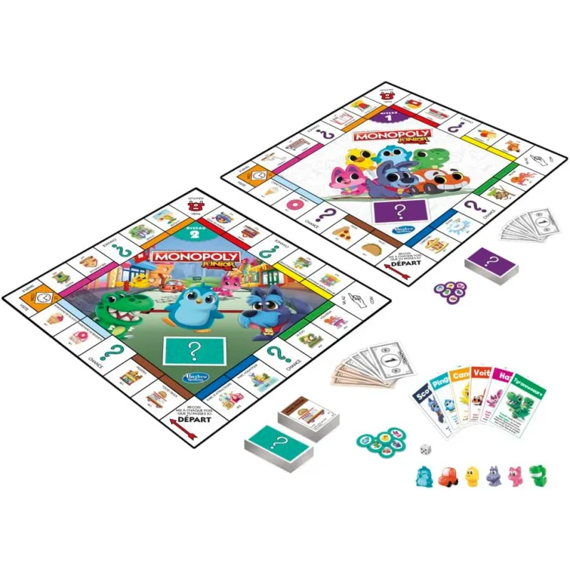 Monopoly Junior - HAS-F8562 - Hasbro - Board Games - Le Nuage de Charlotte