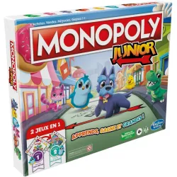 Monopoly Junior - HAS-F8562 - Hasbro - Jeux de société - Le Nuage de Charlotte