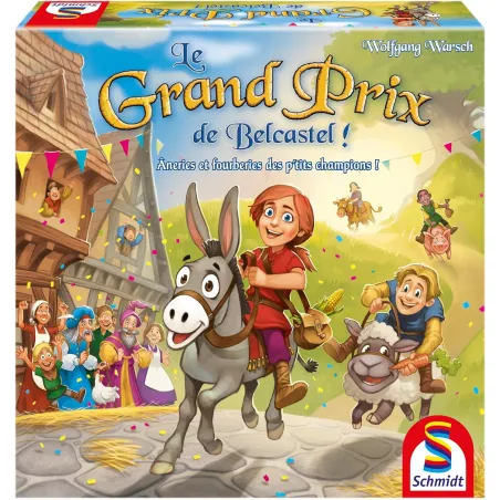 Le Grand Prix de Belcastel! - SDT-88408 - Schmidt - Jeux de société - Le Nuage de Charlotte