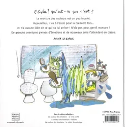 Le monstre des couleurs va à l'école - E4F-9791026402497 - Editions Quatres Fleuves - Albums et Contes - Le Nuage de Charlotte