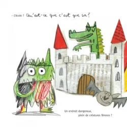 Le monstre des couleurs va à l'école - E4F-9791026402497 - Editions Quatres Fleuves - Albums et Contes - Le Nuage de Charlotte