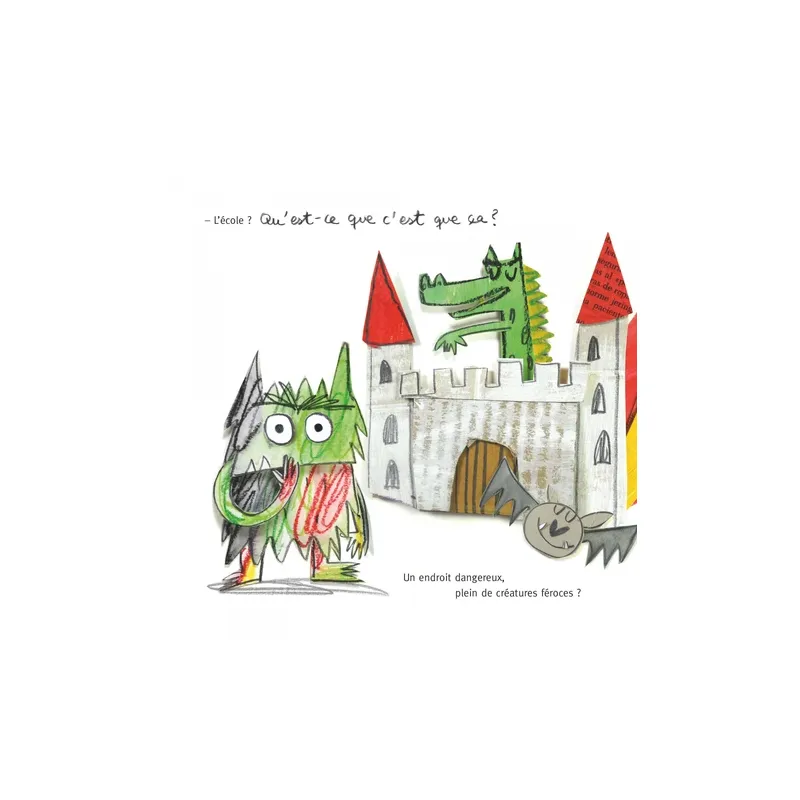 Le monstre des couleurs va à l'école - E4F-9791026402497 - Editions Quatres Fleuves - Albums et Contes - Le Nuage de Charlotte