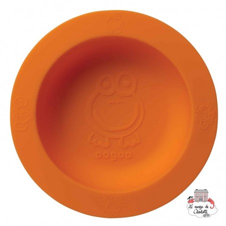 Silicone Orange Bowl - OOG717 - Oogaa - Plates and Bowls - Le Nuage de Charlotte