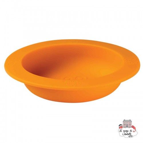 Bol en silicone orange - OOG717 - Oogaa - Assiettes et Bols - Le Nuage de Charlotte