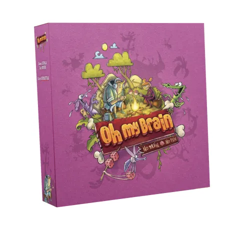 Oh my Brain - WHG-BLACK006 - Whatz Games - Board Games - Le Nuage de Charlotte