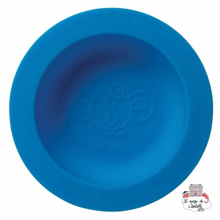 Bol en silicone bleu - OOG714 - Oogaa - Assiettes et Bols - Le Nuage de Charlotte