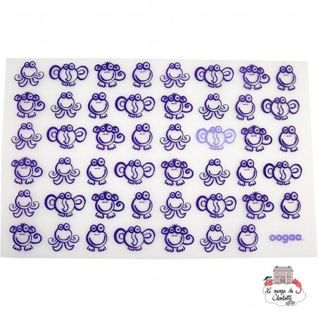 Set de table en silicone violet - OOG603 - Oogaa - Sets de table - Le Nuage de Charlotte