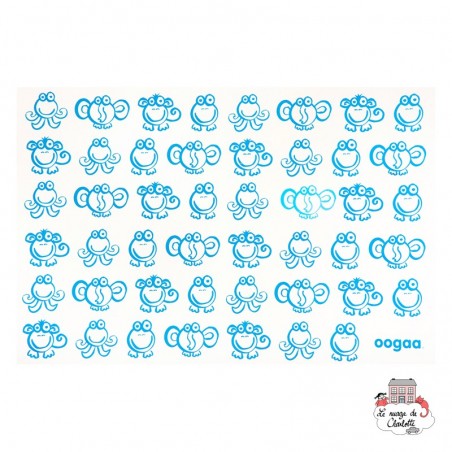 Blue Silicone Placemat - OOG601 - Oogaa - Placemats - Le Nuage de Charlotte