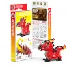 Eugy 085 - Dragon rouge - EUG-5313985 - dodoland - Maquettes en carton - Le Nuage de Charlotte