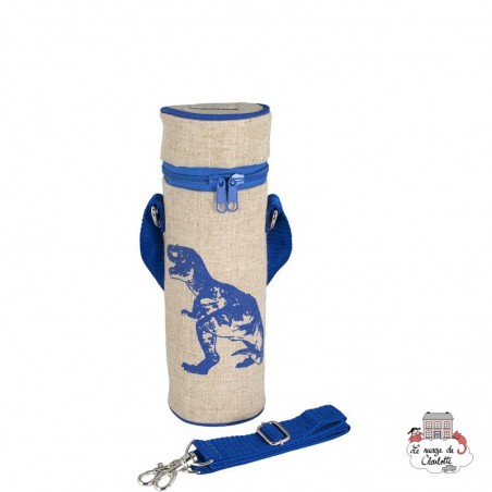 Blue Dino Bottle Bag Uncoated - SOYBB-BLDI-RU - SoYoung - Cooler Bags - Le Nuage de Charlotte