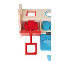 Essentiel - Shape Sorter Box with Keys - JAN-J05065 - Janod - Learn while having fun - Le Nuage de Charlotte