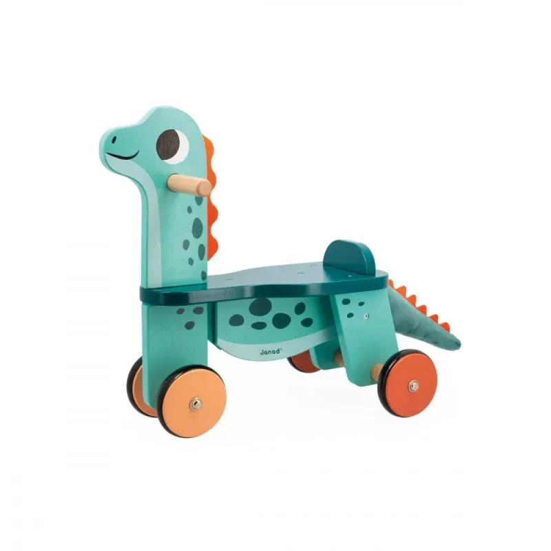 Porteur Portosaurus - JAN-J05828 - Janod - Jouets à traîner - Le Nuage de Charlotte