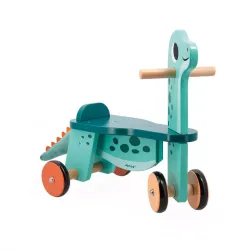 Dino - Ride On Dino Portosaurus - JAN-J05828 - Janod - Pull Along Toys - Le Nuage de Charlotte