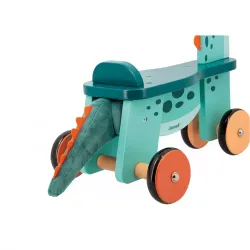 Dino - Ride On Dino Portosaurus - JAN-J05828 - Janod - Pull Along Toys - Le Nuage de Charlotte