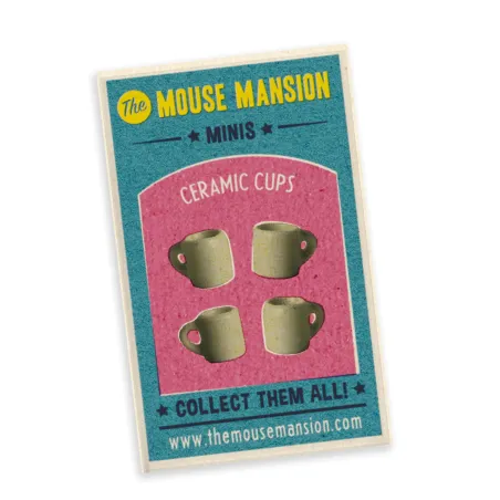 Sam & Julia - Minis - Tasses (4 pièces) - TMM-MH11014 - The Mouse Mansion Company - Sam & Julia - Le Nuage de Charlotte