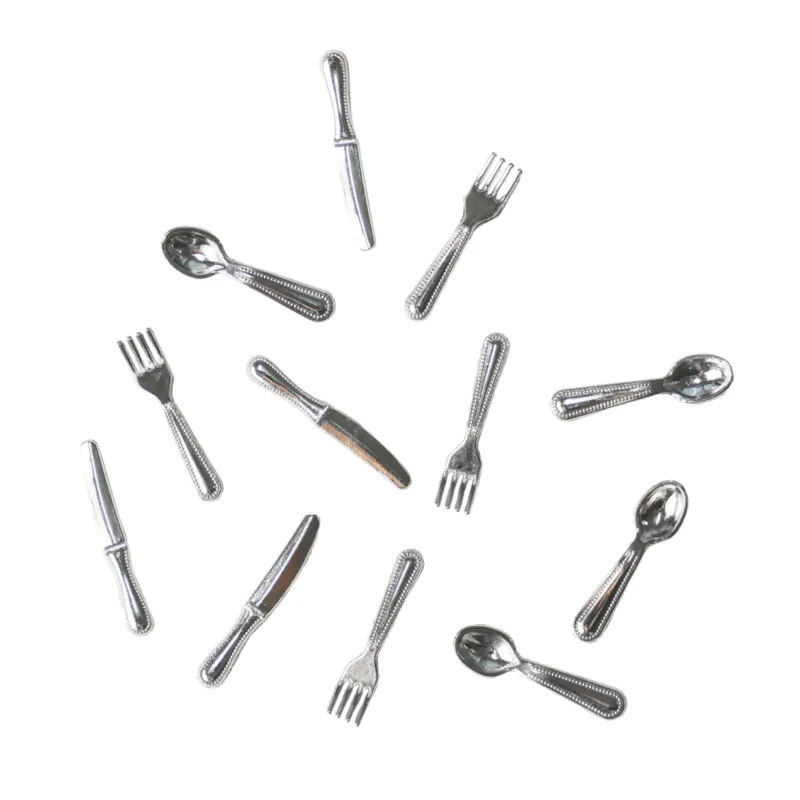 Sam & Julia - Minis - Cutlery (4 x 3 pieces) - TMM-MH11001 - The Mouse Mansion Company - Sam & Julia - Le Nuage de Charlotte