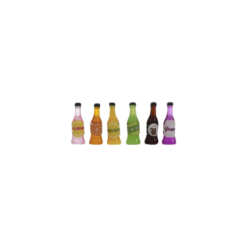 Sam & Julia - Minis - Soda Bottles (4 pieces) - TMM-MH11008 - The Mouse Mansion Company - Sam & Julia - Le Nuage de Charlotte