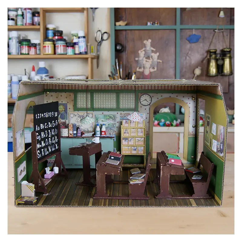 Sam & Julia - Classroom furniture kit - TMM-MH02018 - The Mouse Mansion Company - Sam & Julia - Le Nuage de Charlotte