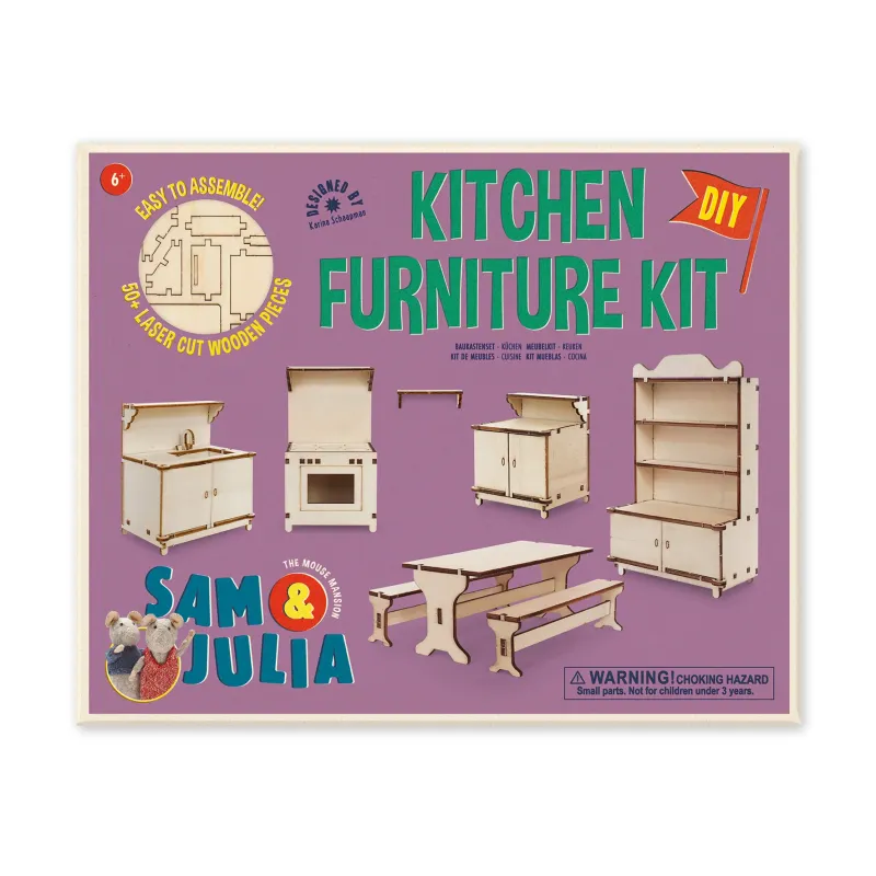 Sam & Julia - Kitchen furniture kit - TMM-MH02006 - The Mouse Mansion Company - Sam & Julia - Le Nuage de Charlotte