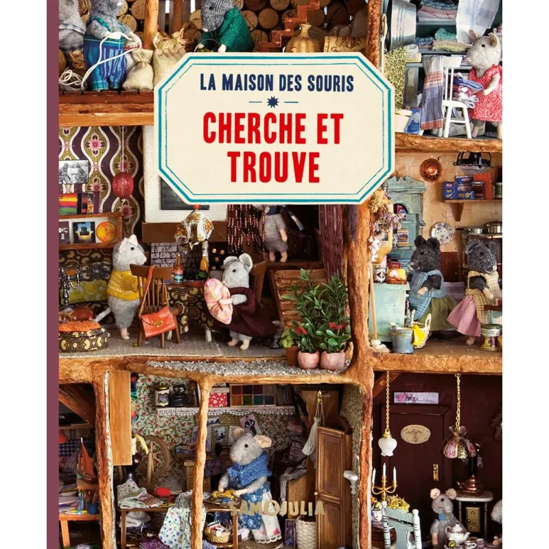 La Maison des Souris - Cherche et Trouve - TMM-9789047630289 - The Mouse Mansion Company - Sam & Julia - Le Nuage de Charlotte