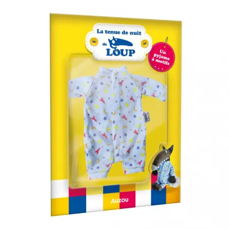 Tenue peluche Loup - La tenue de nuit de Loup - AUZ-9791039512220 - Editions Auzou - Loup, Mademoiselle Yeti, ... - Le Nuage ...