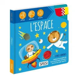 L'espace - Livres sonores - SASSI-9788830313651 - Sassi - Livres d'Activités - Le Nuage de Charlotte