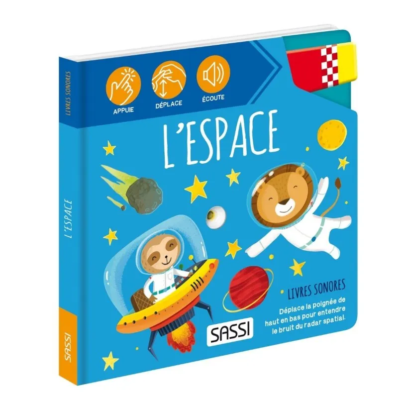 L'espace - Livres sonores - SASSI-9788830313651 - Sassi - Livres d'Activités - Le Nuage de Charlotte