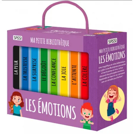 Ma petite bibliothèque - Les émotions - SASSI-9788830312517 - Sassi - Preschool - Le Nuage de Charlotte