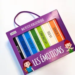 Ma petite bibliothèque - Les émotions - SASSI-9788830312517 - Sassi - Imagiers et éveil - Le Nuage de Charlotte