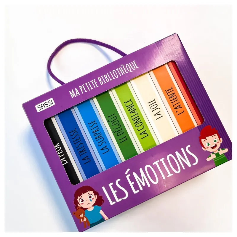 Ma petite bibliothèque - Les émotions - SASSI-9788830312517 - Sassi - Preschool - Le Nuage de Charlotte