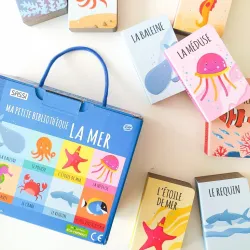 Ma petite bibliothèque - La mer - SASSI-9788830310209 - Sassi - Preschool - Le Nuage de Charlotte