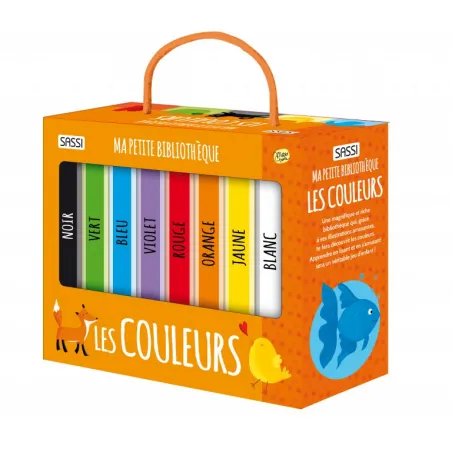 Ma petite bibliothèque - Les couleurs - SASSI-9788830310230 - Sassi - Preschool - Le Nuage de Charlotte