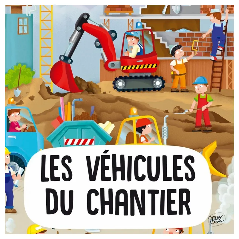 Les véhicules du chantier [30 pieces] - SASSI-9788830311176 - Sassi - Puzzles for little ones - Le Nuage de Charlotte