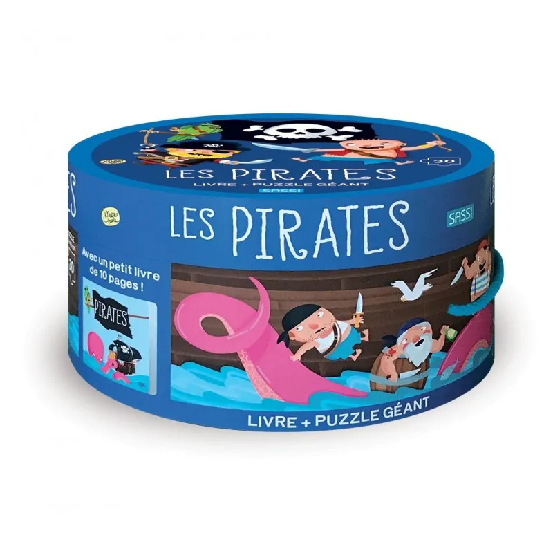 Les pirates [30 pièces] - SASSI-9788830311183 - Sassi - Puzzles pour les petits - Le Nuage de Charlotte