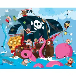 Les pirates [30 pièces] - SASSI-9788830311183 - Sassi - Puzzles pour les petits - Le Nuage de Charlotte